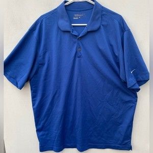 Nike Golf Tour Performance XL Blue Polo